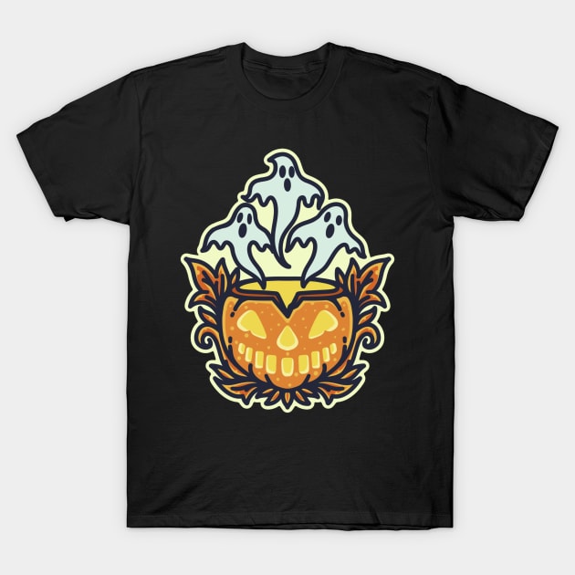 Halloweens T-Shirt by Aliza's